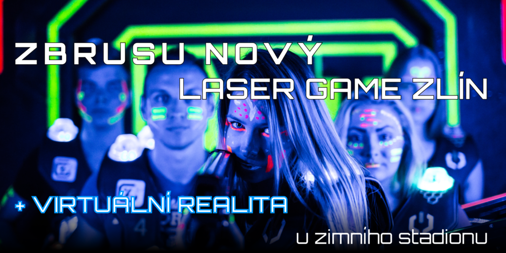 LASER GAME ZLÍN Nová Laser Aréna u Zimního stadionu.