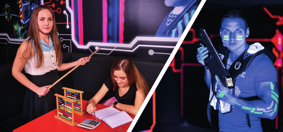 Školní akce Laser Game Zlín